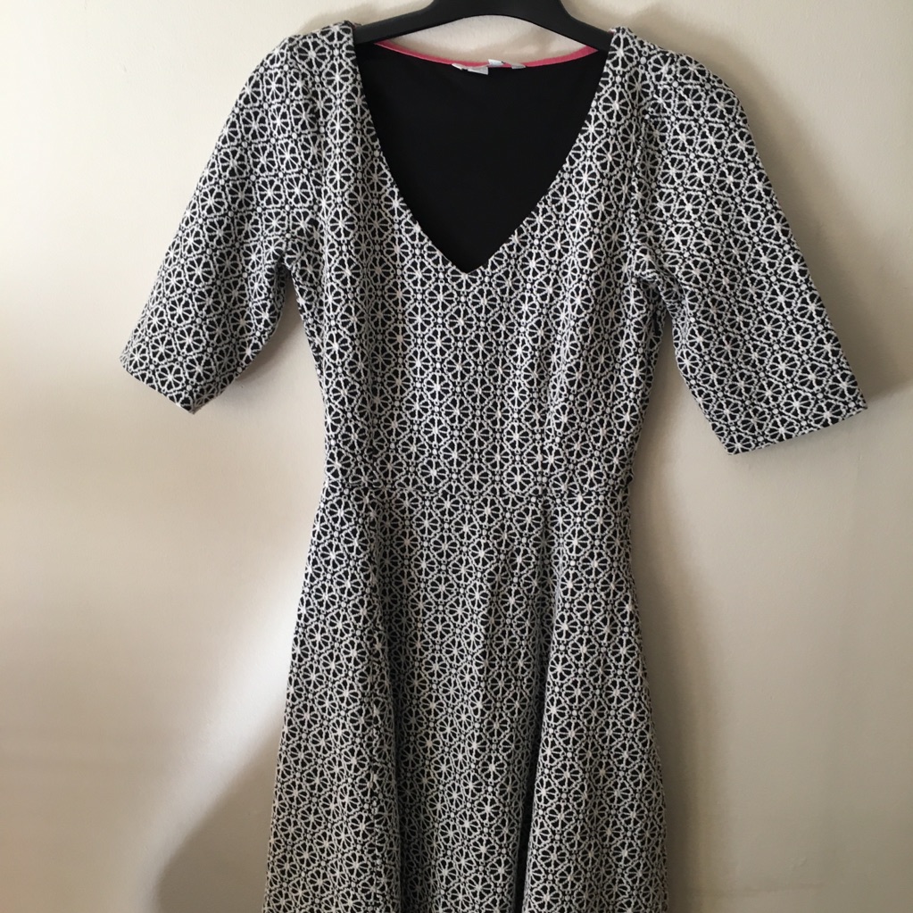 Boden Floral Jacquard Dress